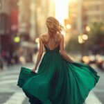 Les robes vertes femme : l’accessoire mode qui sublime vos tenues