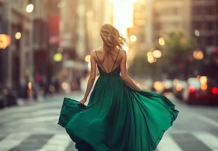 Les robes vertes femme : l’accessoire mode qui sublime vos tenues